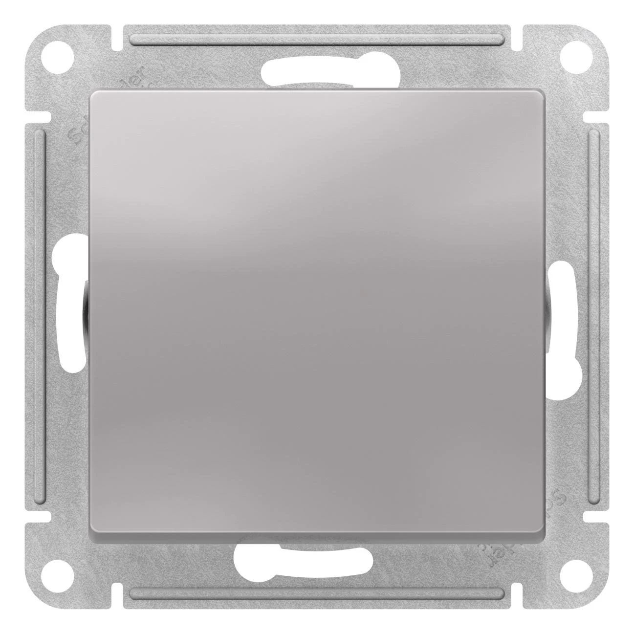  артикул ATN000311 название Выключатель 1-кл. , Алюминий, серия Atlas Design, Schneider Electric